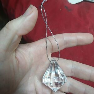 Target Clear Crystal Diamond-Shaped Ornament X2
